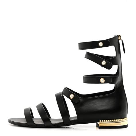 fashionphile pearl gladiator sandals